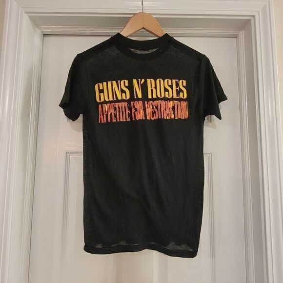 Vintage 1988 Gun's N Roses Appetite for Destruction Tee - Picture 2 of 4